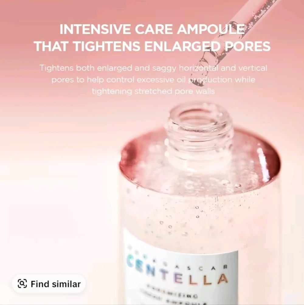 SKIN1004 Madagascar Centella Poremizing Ampoule Soothing‎ Pink Serum